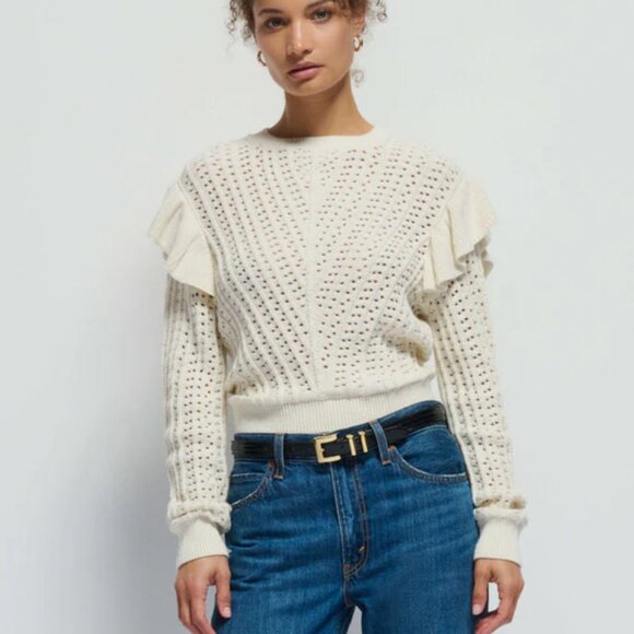 Kay Pullover ~ Porcelain - Picture 2 of 5